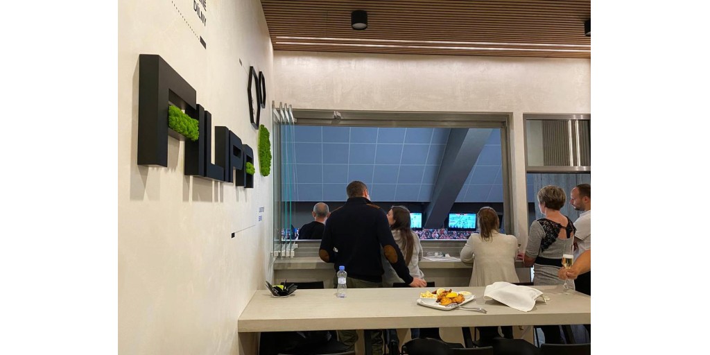 Skybox na stadionu Dynamo Pardubice