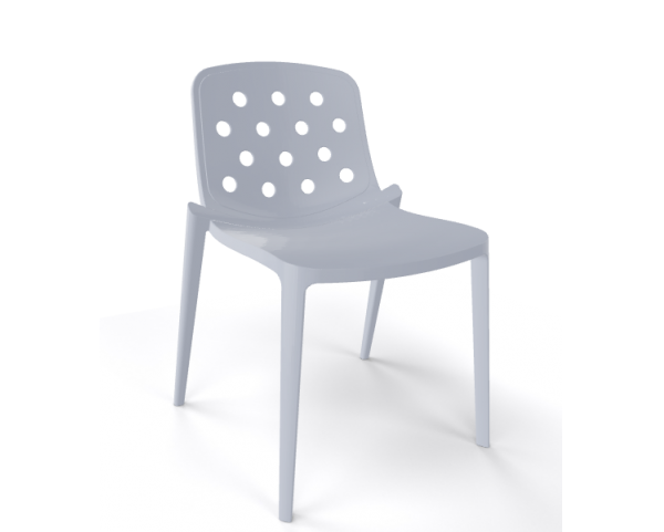 Židle ISIDORA, šedá