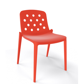 ISIDORA chair, red