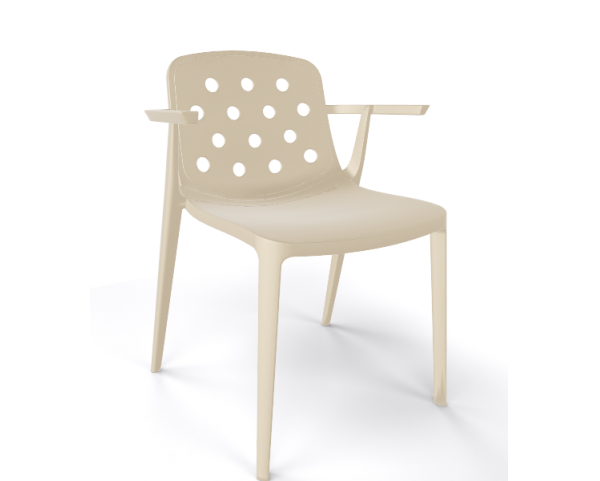 ISIDORA B chair, beige