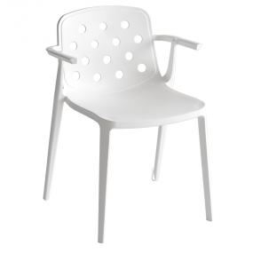 Židle ISIDORA B, bílá