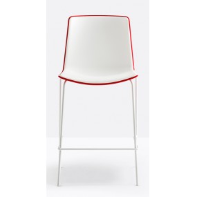 Bar stool TWEET 892 bicolour DS - red