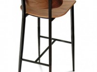 Barová židle JOE, kovová podnož - 3