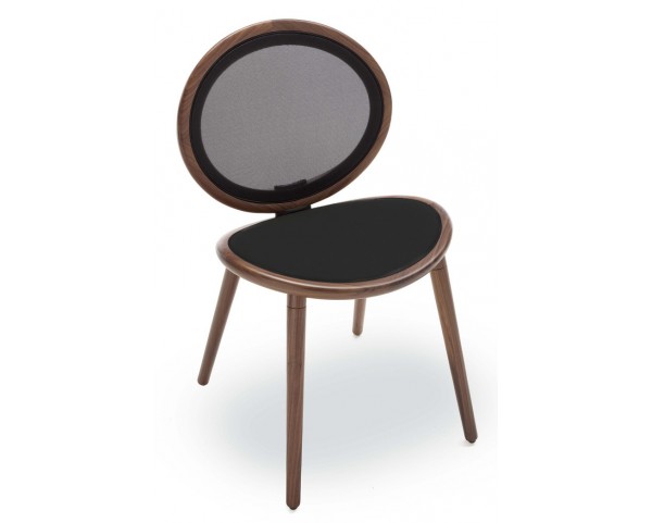 Židle JONATHAN 30 wood/mesh/leather