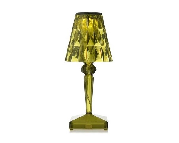 Table lamp Battery - green