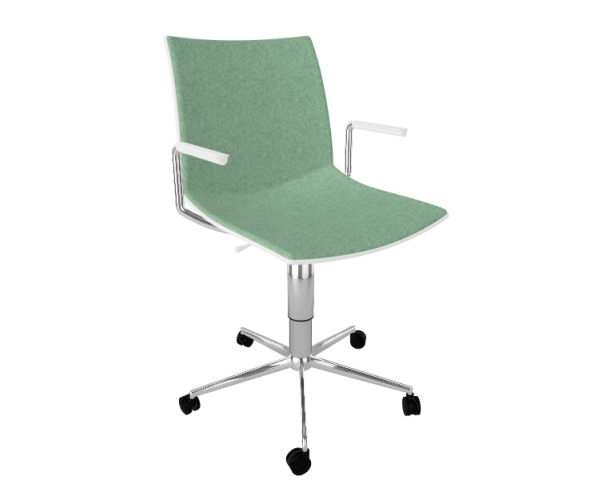 Chair KANVAS T5R BR FRONT