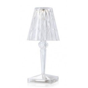 Table lamp BATTERY transparent - SALE