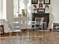 Stôl Invisible Table - 100x100 cm - 2