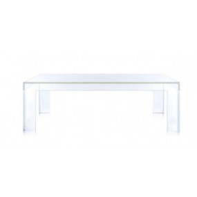 Konferenční stolek Invisible Table Low - 100x100 cm