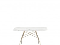 Stôl Glossy Marble - 118x118 cm - 3