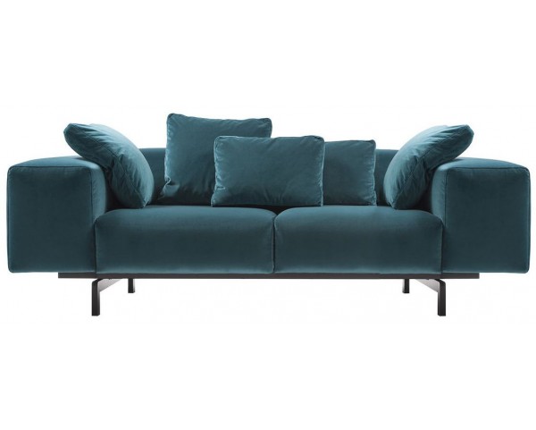 Largo Velvet sofa - two-seater