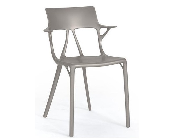 Židle A.I. metalická šedá - VÝPRODEJ
