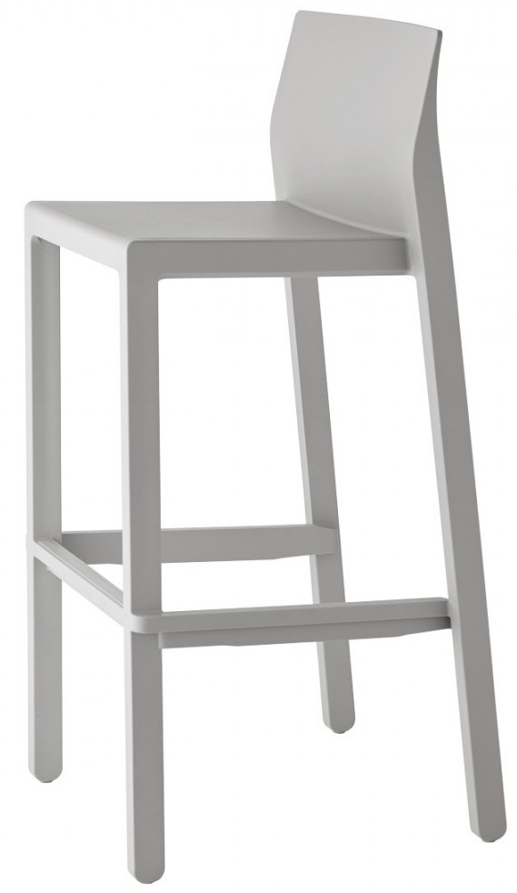 Levně SCAB - Barová židle KATE nízká - šedá