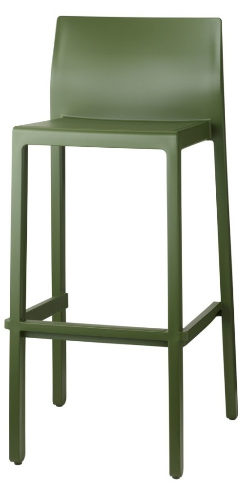 Levně SCAB - Barová židle KATE vysoká - zelená