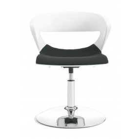 Chair KICCA chrome swivel height adjustable
