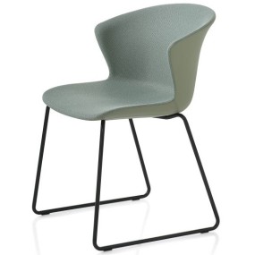 KICCA PLUS chair with slatted base