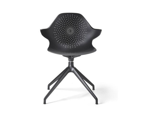 Swivel chair KLERA with armrests