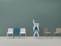 Židle KOI-BOOKI 370 DS - modrá - 2