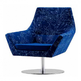 FLY TOO armchair with circular base