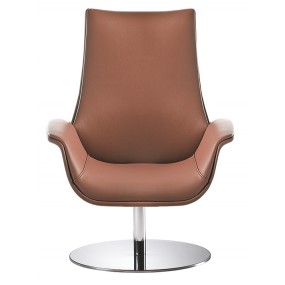 KRITERIA armchair stainless steel base monochrome