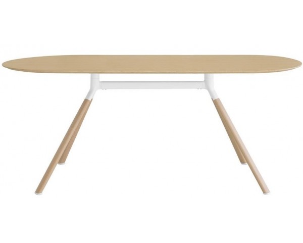 Oválny stôl FORK, 160-240x90 cm