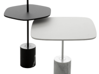 Štvorcový konferenčný stolík JEY, výška 45 cm - 3