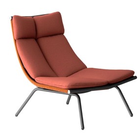 Lounge chair LAZE - upholstered