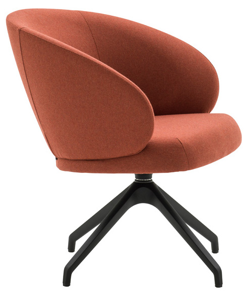 Levně MONTBEL - Otočná židle LILY 04563 s nylonovou podnoží