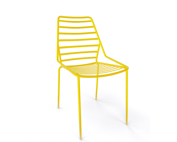 Židle LINK, žlutá