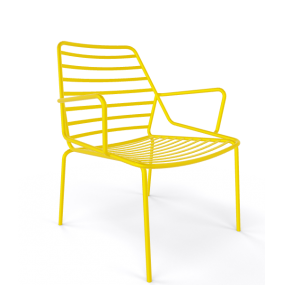 LINK LOUNGE armchair, yellow