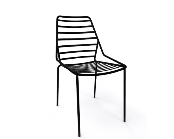 Židle LINK, černá