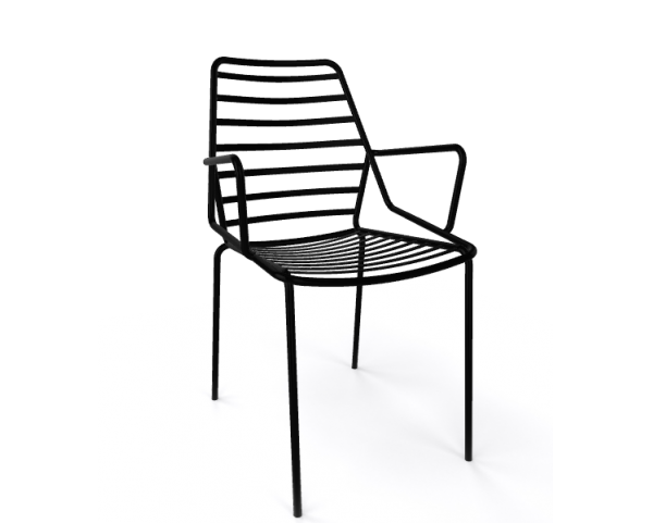 Židle LINK B, černá