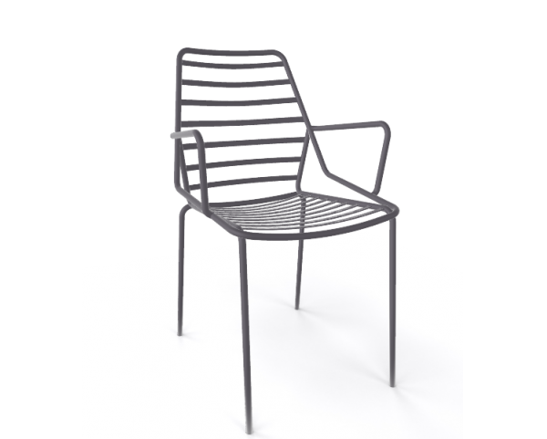 Chair LINK B, dark grey
