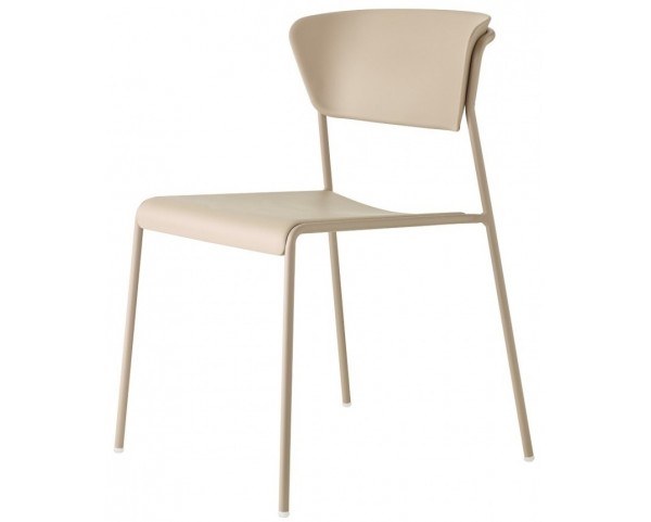 Chair LISA TECHNOPOLYMER - beige