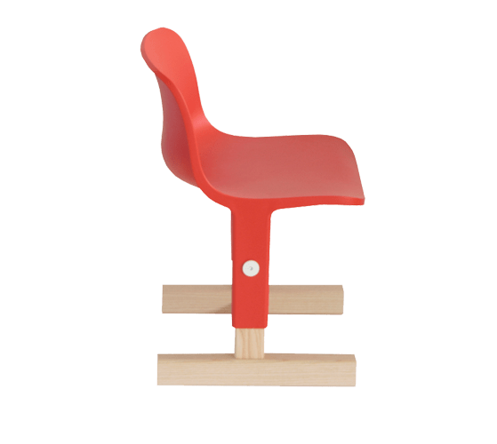 Levně MAGIS - Dětská židle LITTLE BIG - oranžová