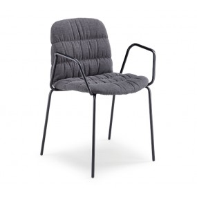 Čalouněná židle LIÙ s područkami