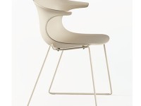 LOOP MONO chair with slatted base - 3