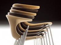 Židle LOOP 3D WOOD - s ližinovou podnoži - 2