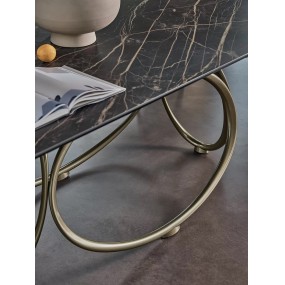 Rozkládací stůl LOUIS - zaoblený 170-300x106 cm