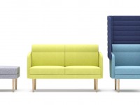 Modular sofa set ARCIPELAGO with high back - 3