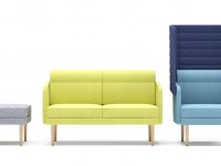 ARCIPELAGO armchair with high back - 3
