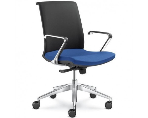 Kancelářská židle LYRA NET 204-F80 - černý rám