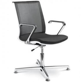 Kancelářská židle LYRA NET 213-F34-N6 - bílý rám