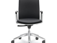 Kancelářská židle LYRA NET 214-F80 - bílý rám - 3