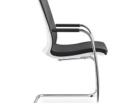 Konferenční židle LYRA NET 214-Z - bílý rám - 3