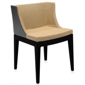 Židle Mademoiselle Kravitz - palma, černá