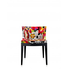 Židle Mademoiselle Missoni - červená, černá