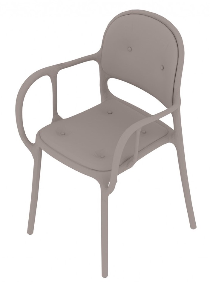 Levně MAGIS - Čalouněná židle MILA - béžová