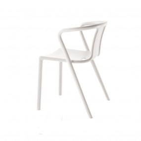AIR-ARMCHAIR chair - pure white