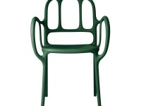 Stolička MILA - zelená - 3